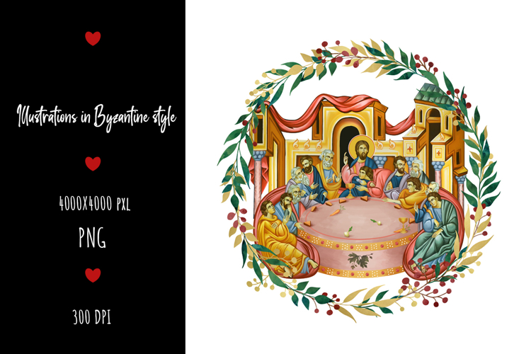 christening, vintage, religious, icon, communion, faith, sacrament, saviour, epiphany, christian, evangelical, orthodox, greek, art, saint, holy, king, baptism, confirmation, floral, religion, wreath, illustration, god, blessing, byzantine