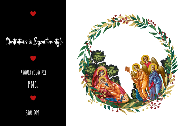 christening, vintage, religious, icon, communion, faith, sacrament, saviour, epiphany, christian, evangelical, orthodox, greek, art, saint, holy, king, baptism, confirmation, floral, religion, wreath, illustration, god, blessing, byzantine