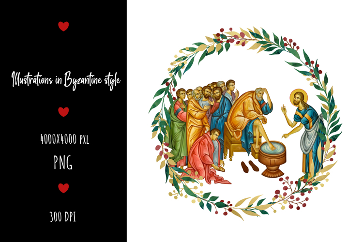 christening, vintage, religious, icon, communion, faith, sacrament, saviour, epiphany, christian, evangelical, orthodox, greek, art, saint, holy, king, baptism, confirmation, floral, religion, wreath, illustration, god, blessing, byzantine