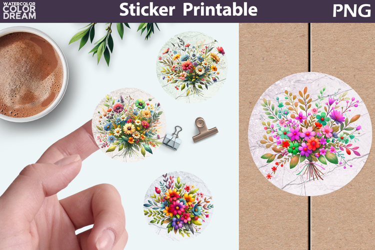 Wildflowers Sticker | Floral Sticker