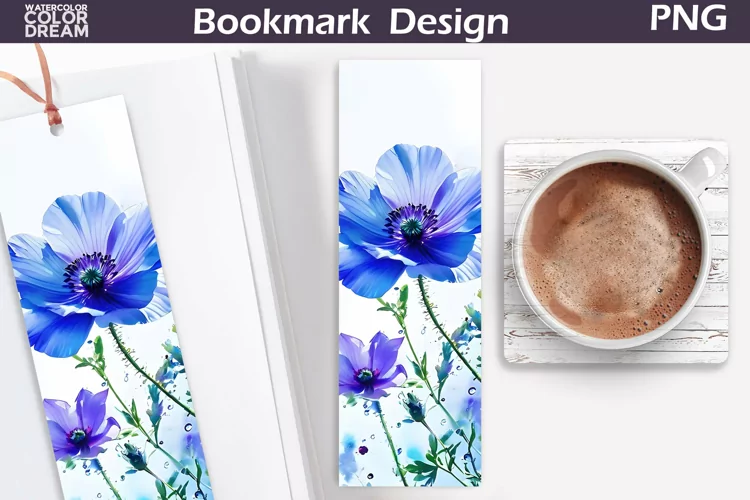 3D Flowers Bookmark | Floral Bookmark