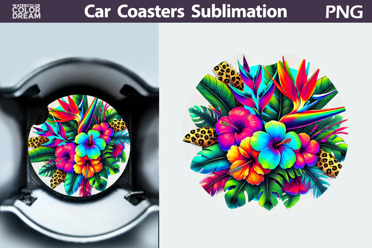 Tropical Flowers Clipart Image 6