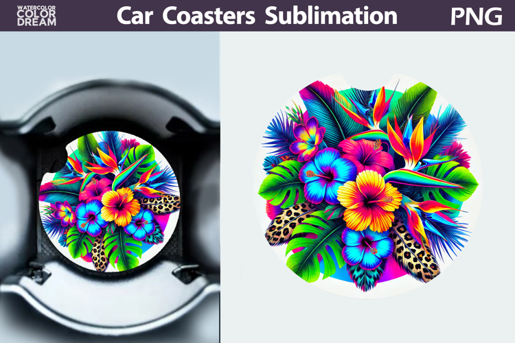 Tropical Flowers Clipart Image 4
