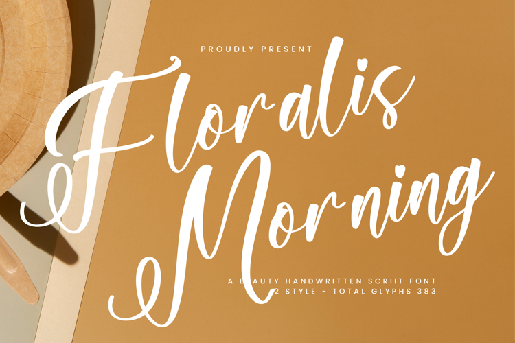 Floralis Morning - A Beauty Handwritten Script Font