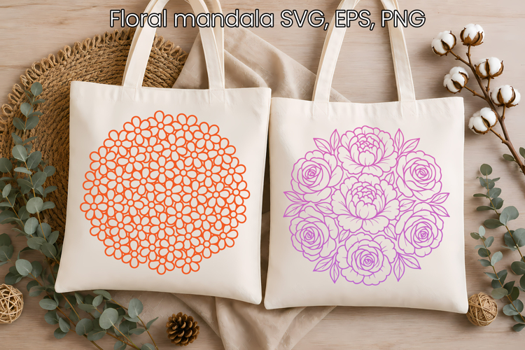 Boho Flower SVGs Image 2