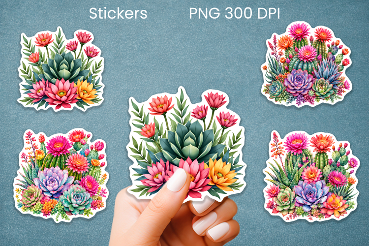 Flower Sticker Png Image 14