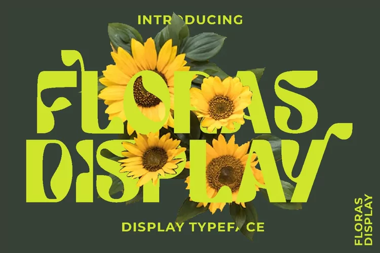 Floras Display - Dsiplay Font