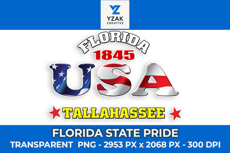 Florida State Pride Graphic Design