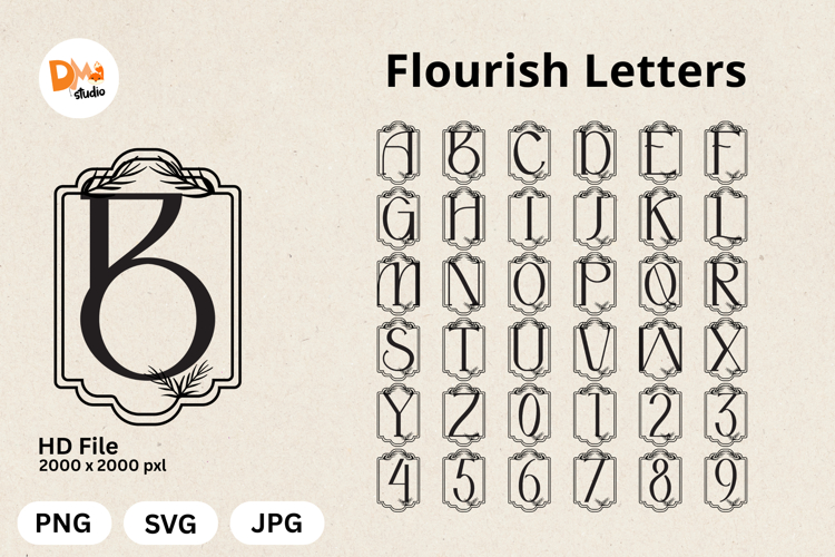 Flourish Letters