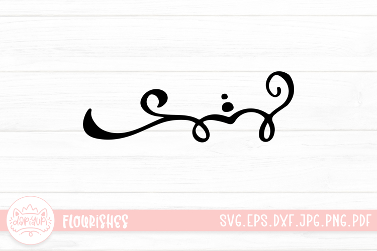 Flourishes SVG Cut File