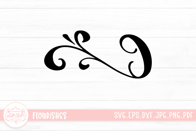 Flourishes SVG Cut File