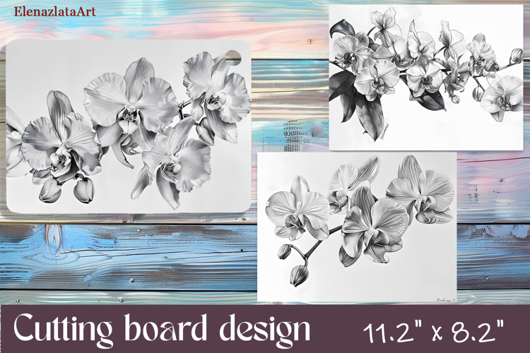 Watercolor summers flowers Cutting Board