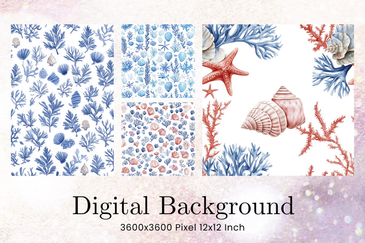 Flower Pattern Background Wallpaper Digital Paper_49