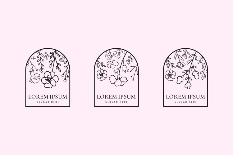 Floral Wreath Clipart Image 14