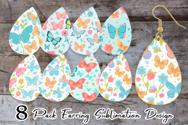 Butterfly Sublimation Designs Image 3