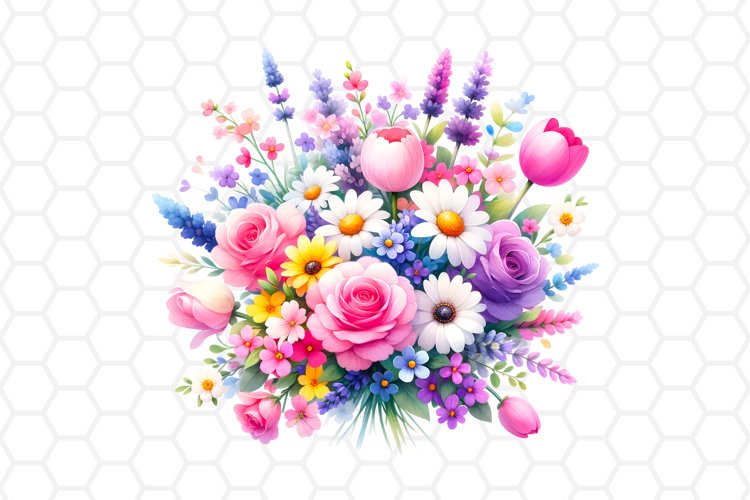 Flower Bouquet Clipart Image 19