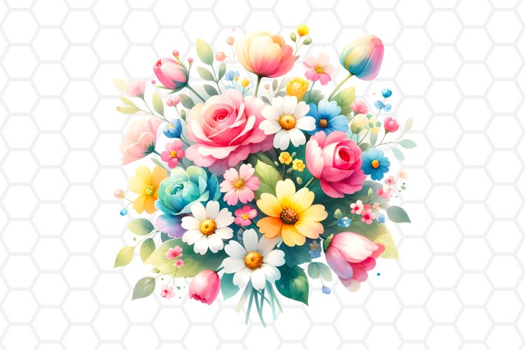 Flower Bouquet Clipart Image 15