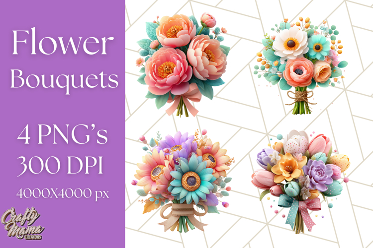 Pastel Watercolor Flower Png Image 5