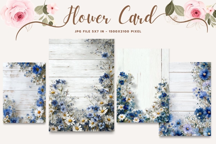 Flower Card Floral Card Printable Birthday Greeting Card_20