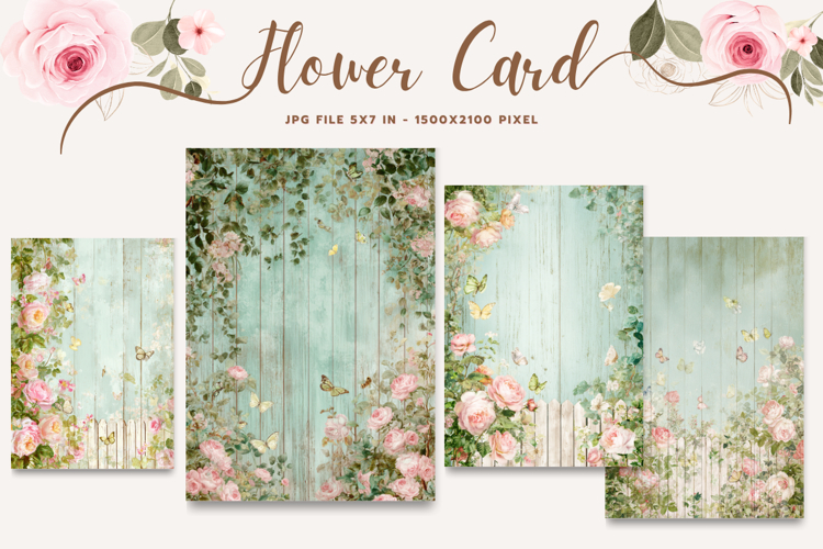 Flower Card Floral Card Printable Birthday Greeting Card_11