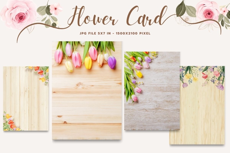 Flower Card Floral Card Printable Birthday Greeting Card_19