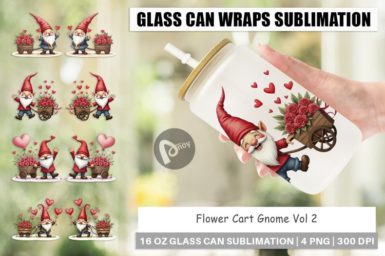 Valentine Gnome Clipart Image 11