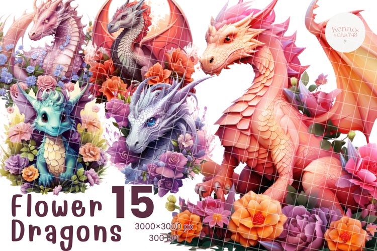 Dragons Clipart Image 3