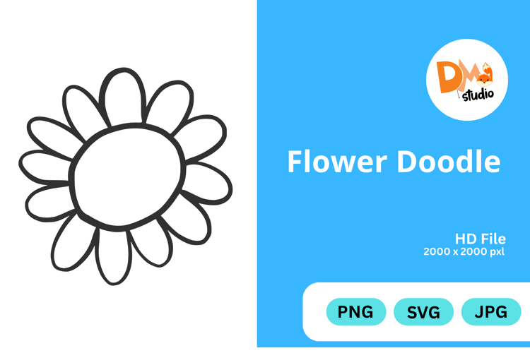 Flower Doodles Image 7