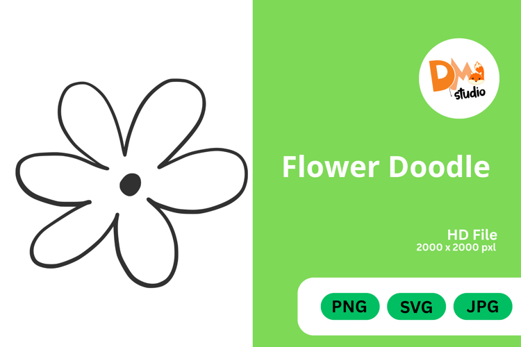 Flower Doodles Image 2