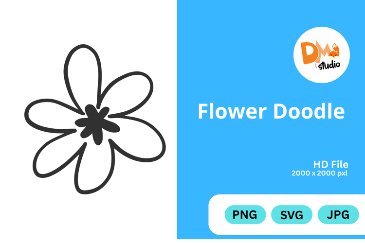 Flower Doodles Image 16