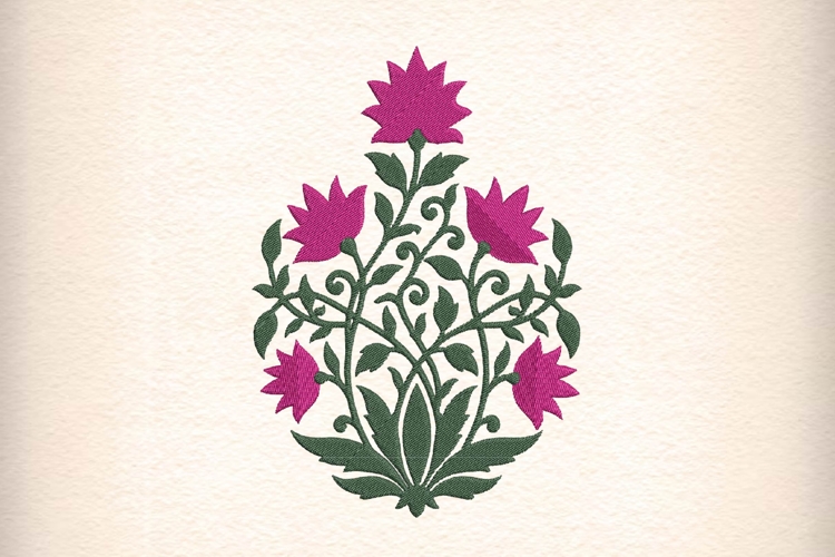 Flower Embroidery Design