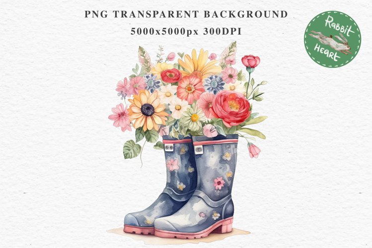 Transparent Background Flower Clipart Image 17