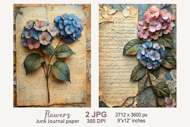 Blue Flower Clipart Image 13