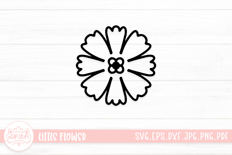 Cute Flower Svg Image 15