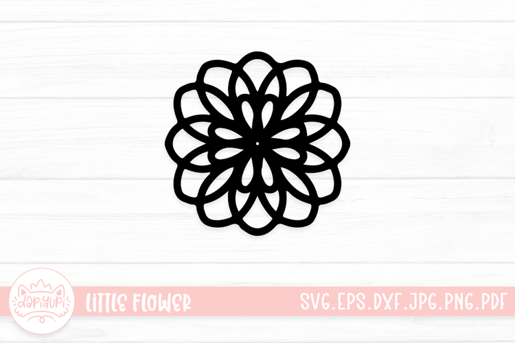 Cute Flower Svg Image 6
