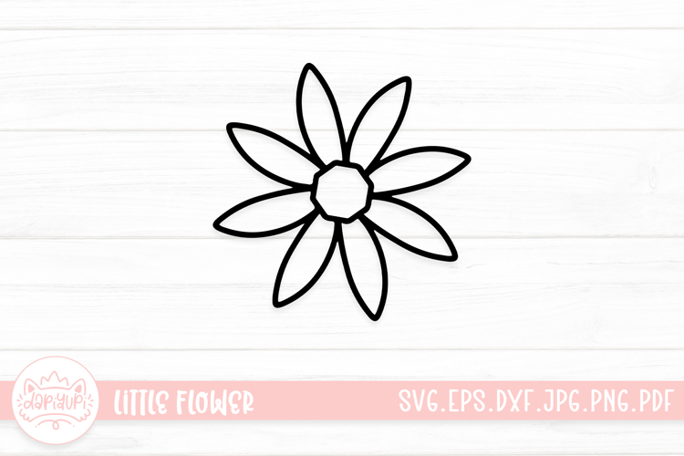 Cute Flower Svg Image 5