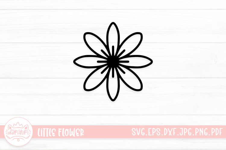 Cute Flower Svg Image 4