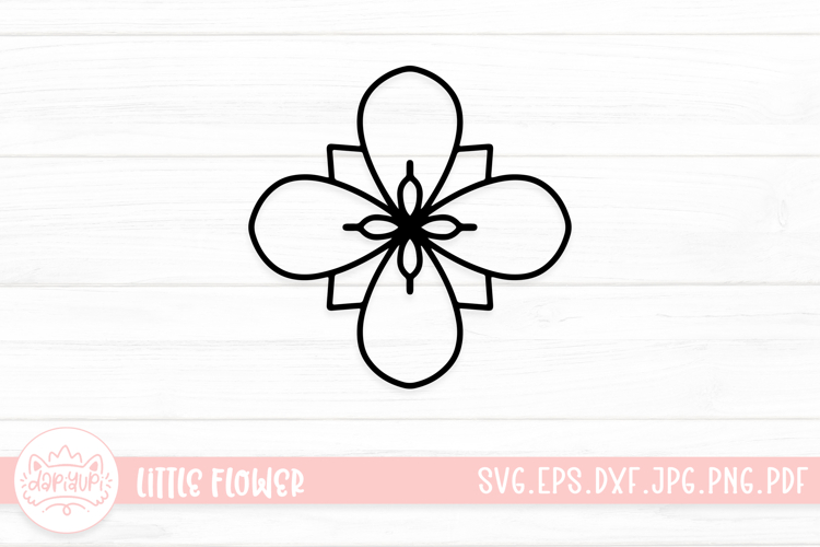Cute Flower Svg Image 3
