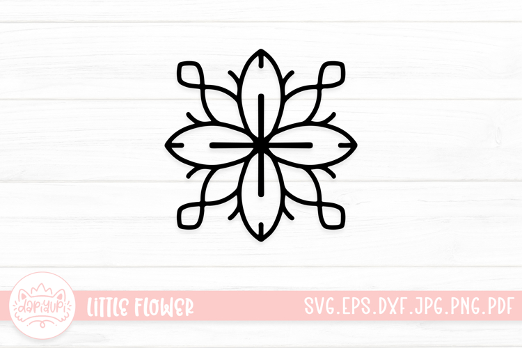 Cute Flower Svg Image 2