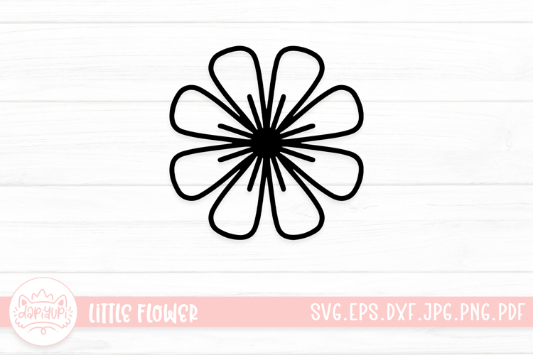 Cute Flower Svg