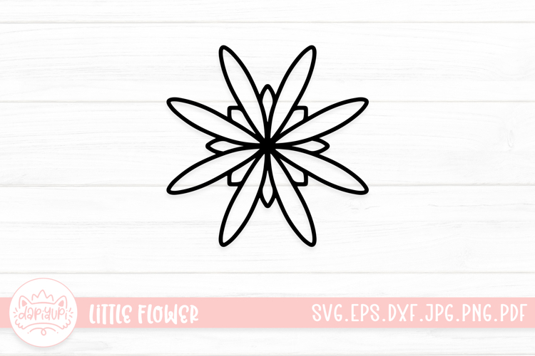Cute Flower Svg Image 21