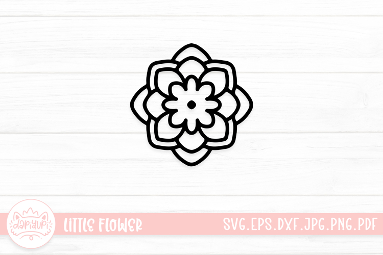 Cute Flower Svg Image 14