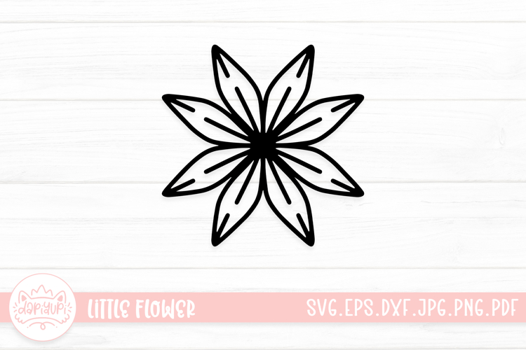 Cute Flower Svg Image 19