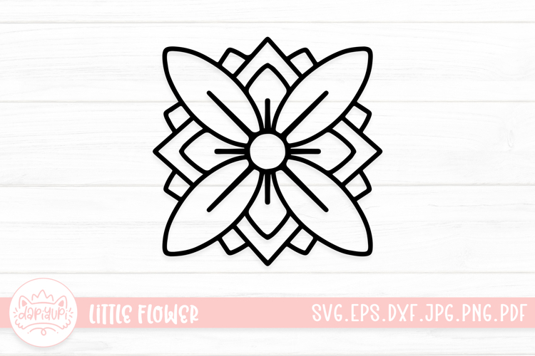 Cute Flower Svg Image 18