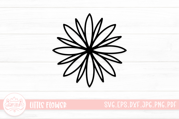 Cute Flower Svg Image 16
