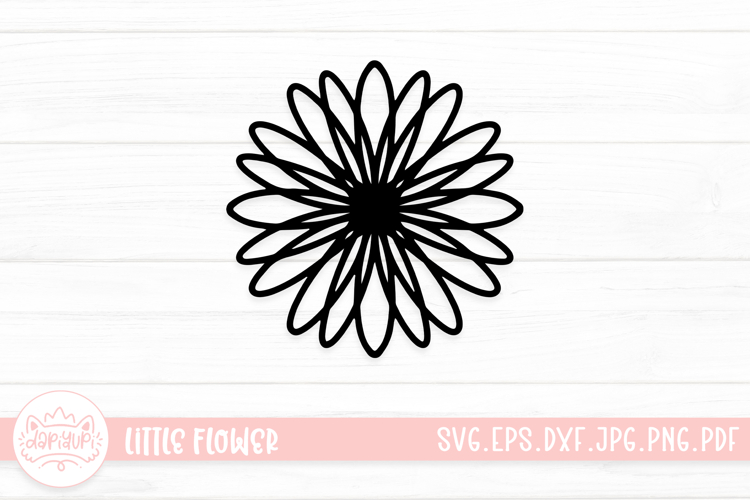 Cute Flower Svg Image 12