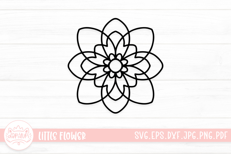 Cute Flower Svg Image 14