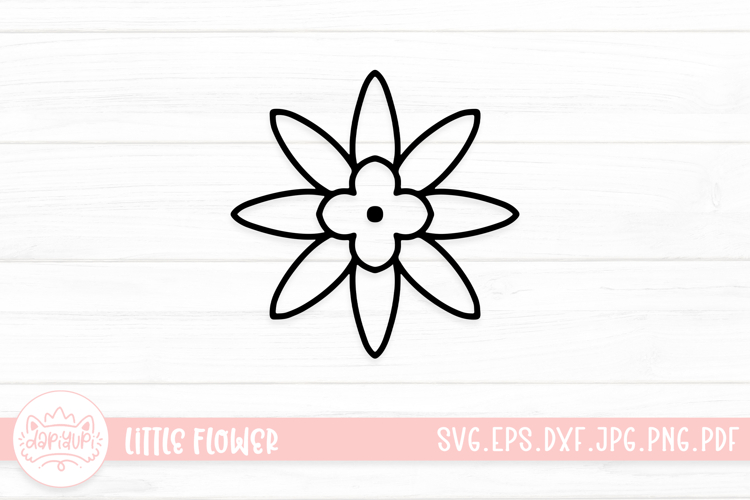 Cute Flower Svg Image 13