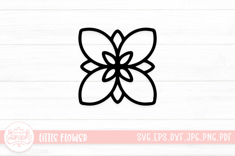 Cute Flower Svg Image 9