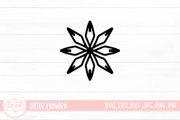 Cute Flower Svg Image 8